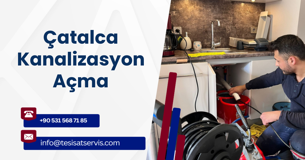 Çatalca Kanalizasyon Açma