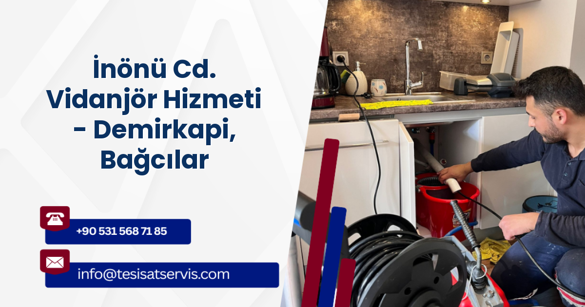İnönü Cd. Vidanjör Hizmeti - Demirkapi, Bağcılar