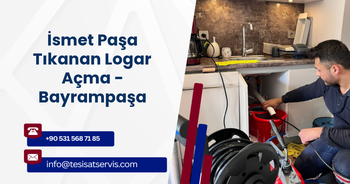 İsmet Paşa Tıkanan Logar Açma - Bayrampaşa