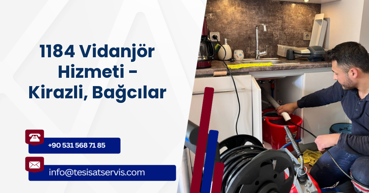 1184 Vidanjör Hizmeti - Kirazli, Bağcılar