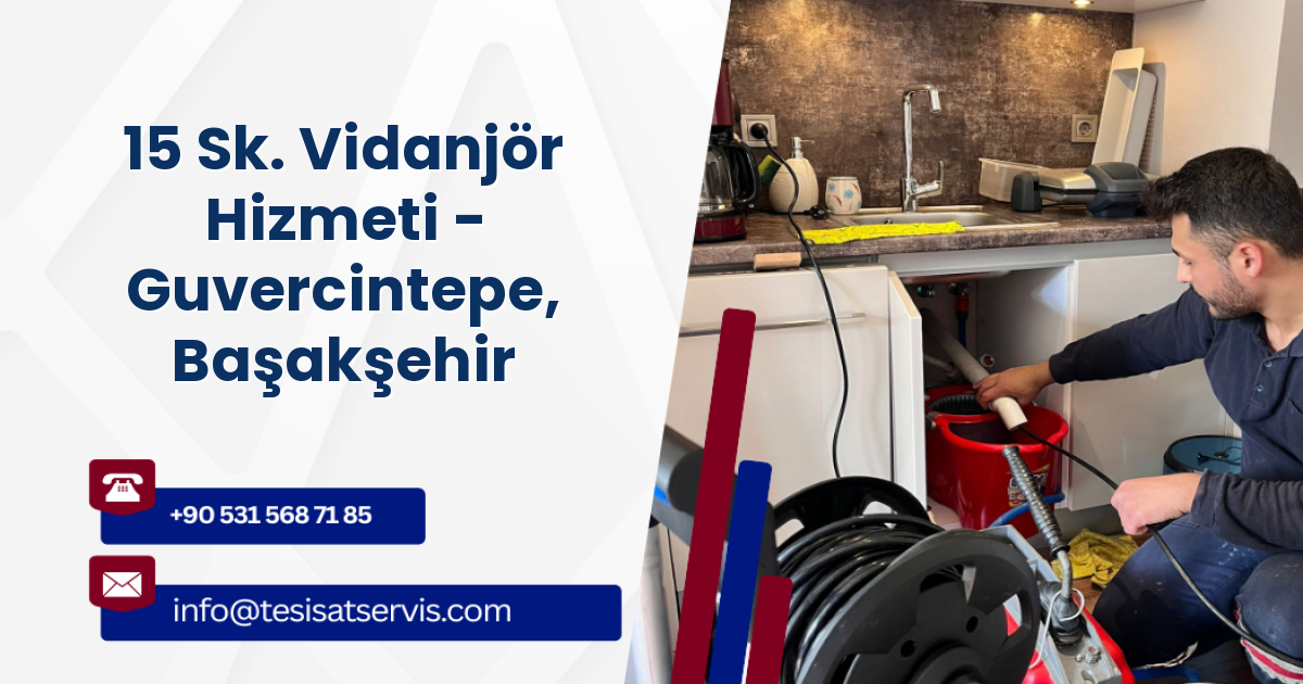 15 Sk. Vidanjör Hizmeti - Guvercintepe, Başakşehir