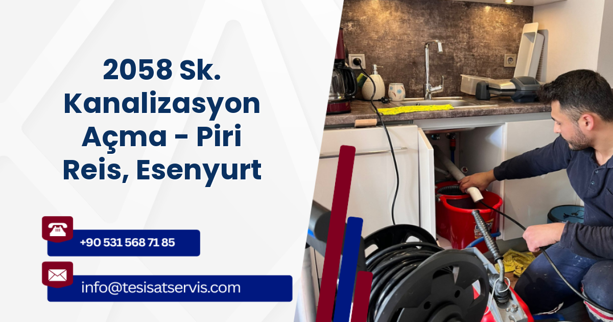 2058 Sk. Kanalizasyon Açma - Piri Reis, Esenyurt