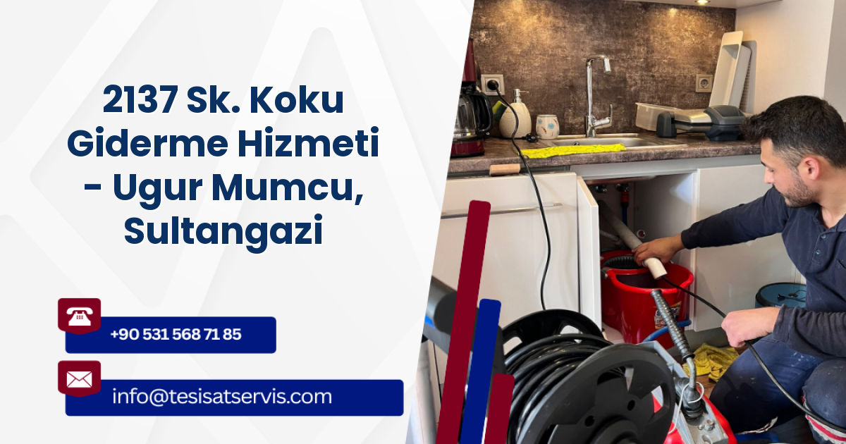 2137 Sk. Koku Giderme Hizmeti - Ugur Mumcu, Sultangazi