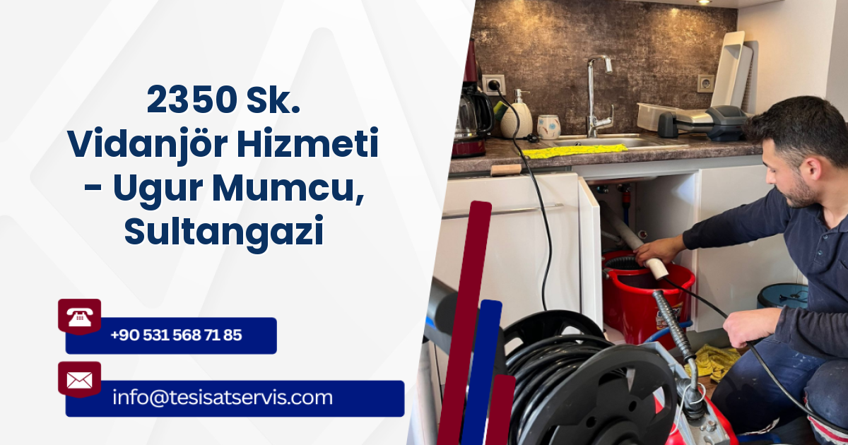2350 Sk. Vidanjör Hizmeti - Ugur Mumcu, Sultangazi