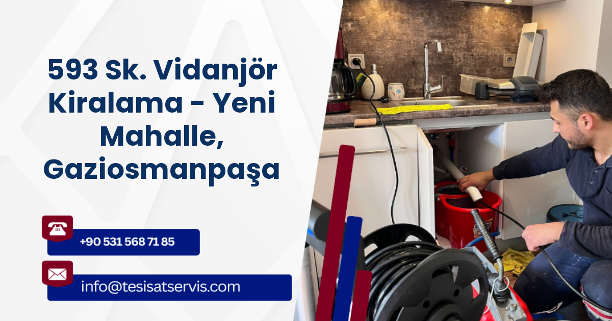 593 Sk. Vidanjör Kiralama - Yeni Mahalle, Gaziosmanpaşa