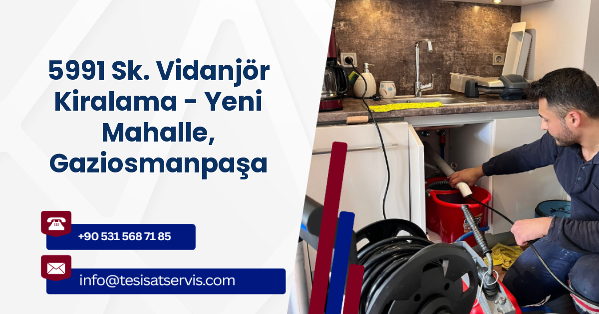 5991 Sk. Vidanjör Kiralama - Yeni Mahalle, Gaziosmanpaşa