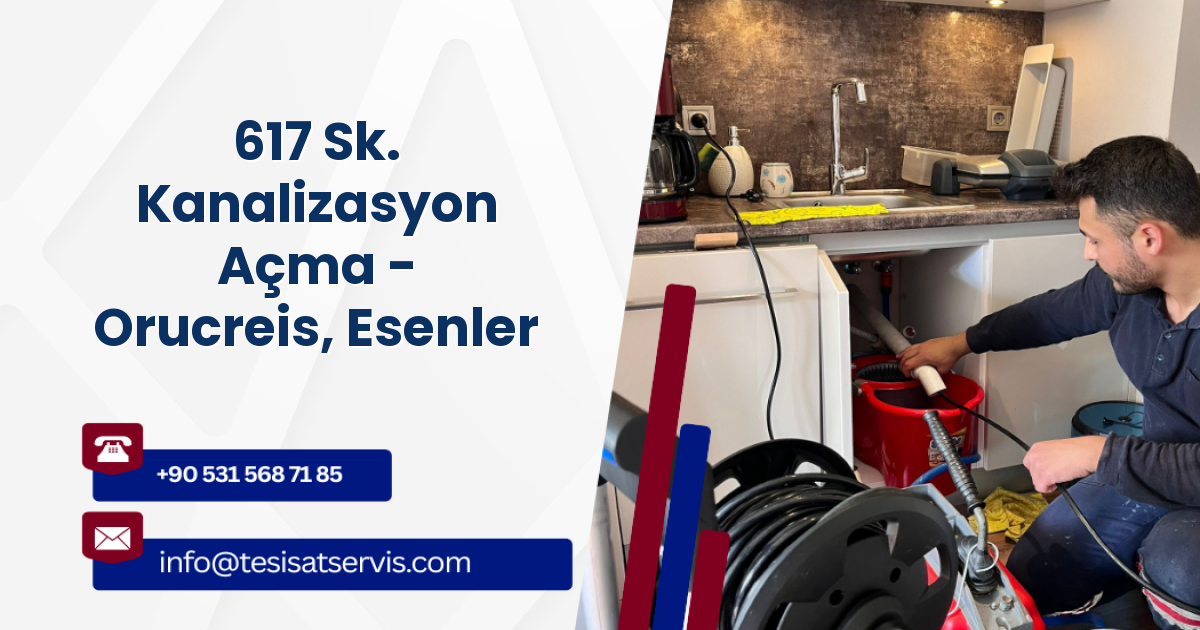 617 Sk. Kanalizasyon Açma - Orucreis, Esenler