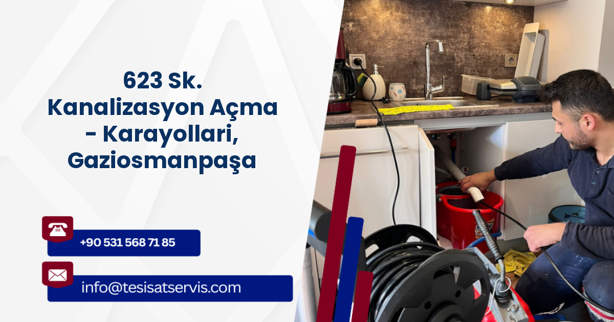 623 Sk. Kanalizasyon Açma - Karayollari, Gaziosmanpaşa