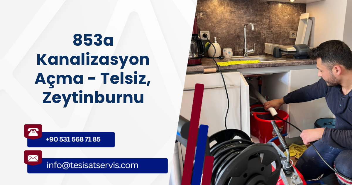 853a Kanalizasyon Açma - Telsiz, Zeytinburnu