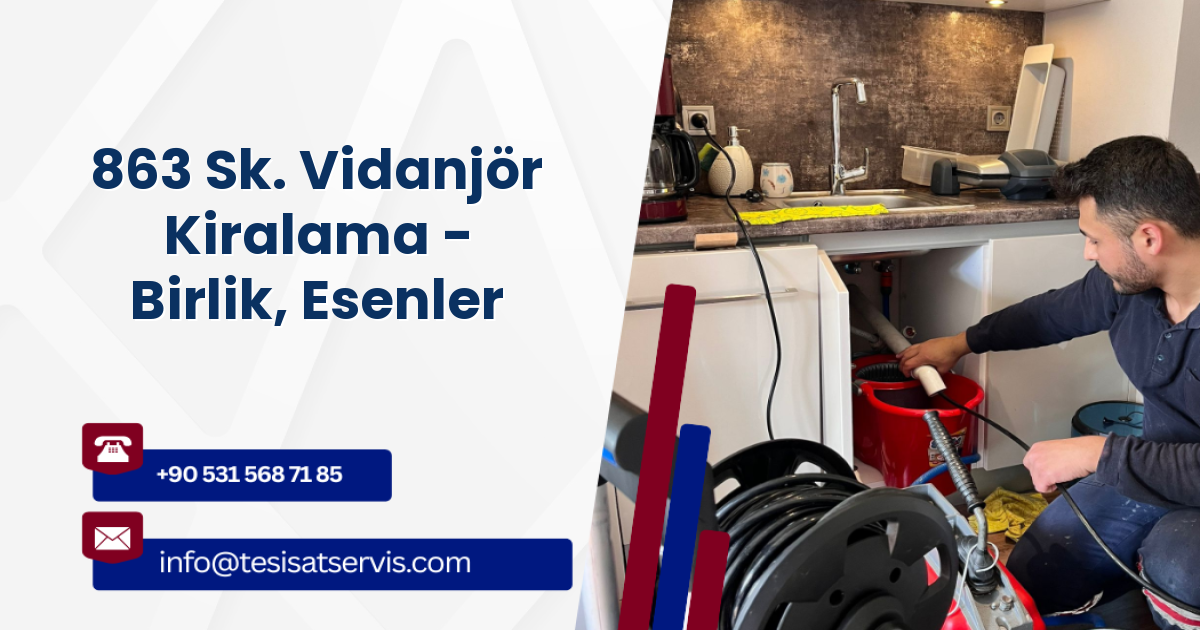 863 Sk. Vidanjör Kiralama - Birlik, Esenler