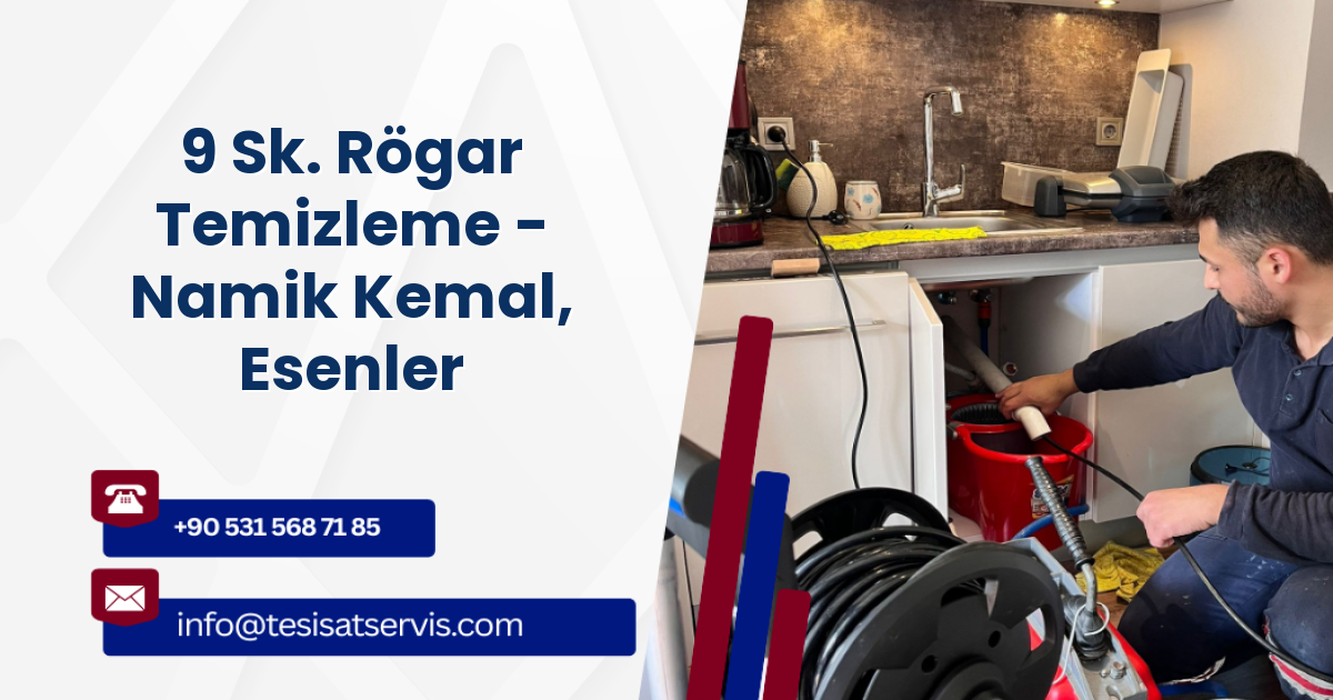 9 Sk. Rögar Temizleme - Namik Kemal, Esenler