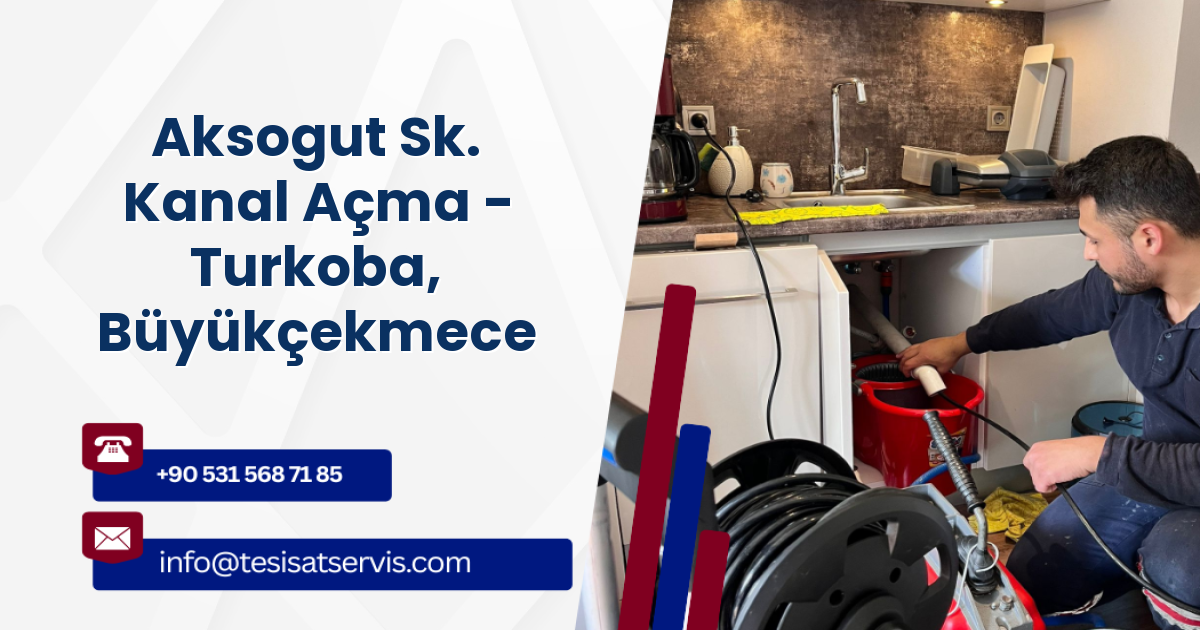 Aksogut Sk. Kanal Açma - Turkoba, Büyükçekmece