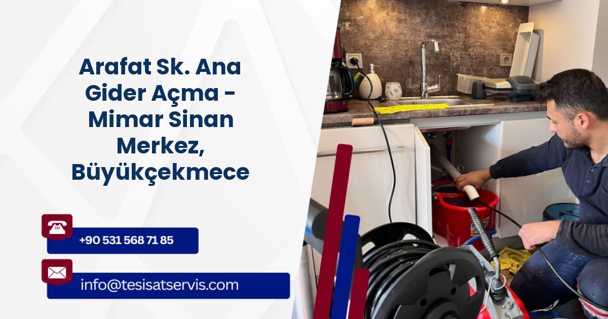 Arafat Sk. Ana Gider Açma - Mimar Sinan Merkez, Büyükçekmece