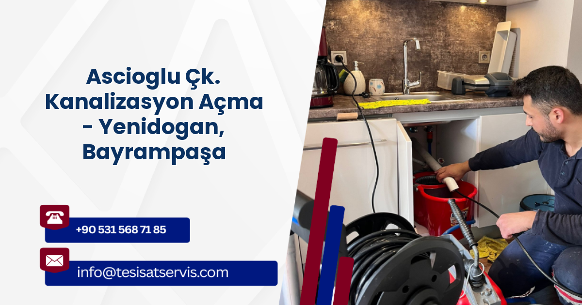 Ascioglu Çk. Kanalizasyon Açma - Yenidogan, Bayrampaşa
