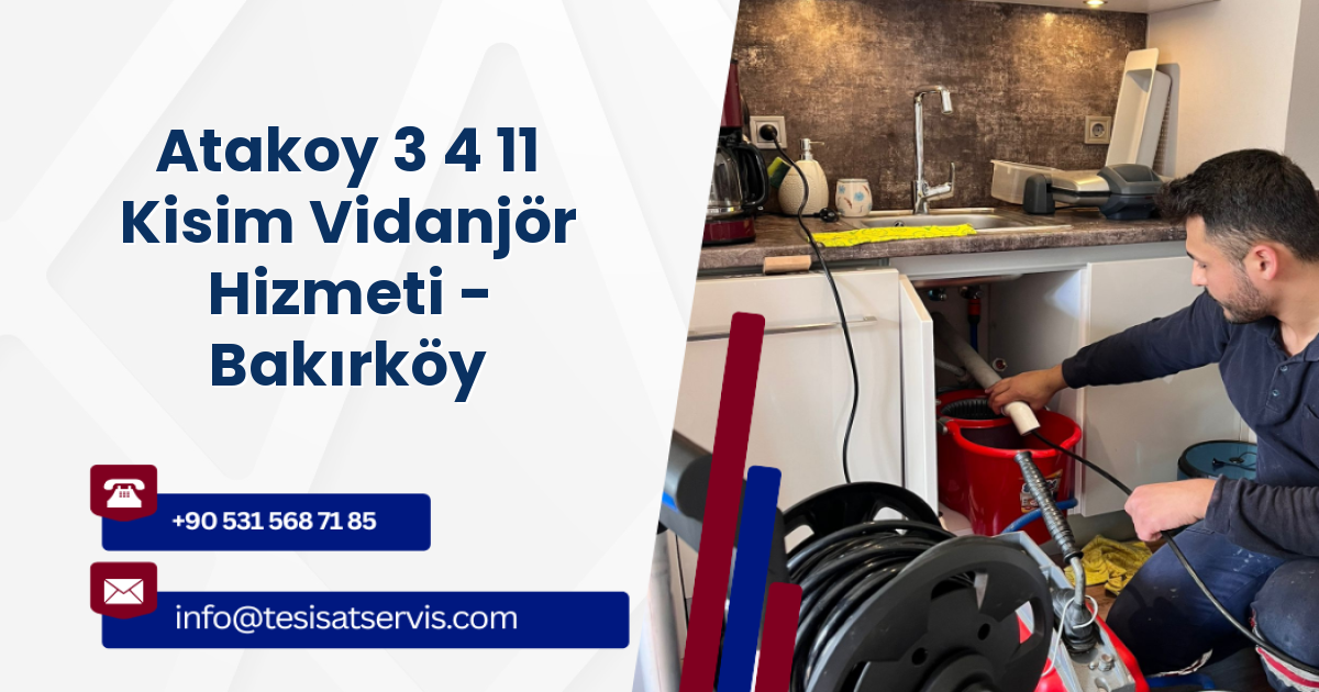 Atakoy 3 4 11 Kisim Vidanjör Hizmeti - Bakırköy