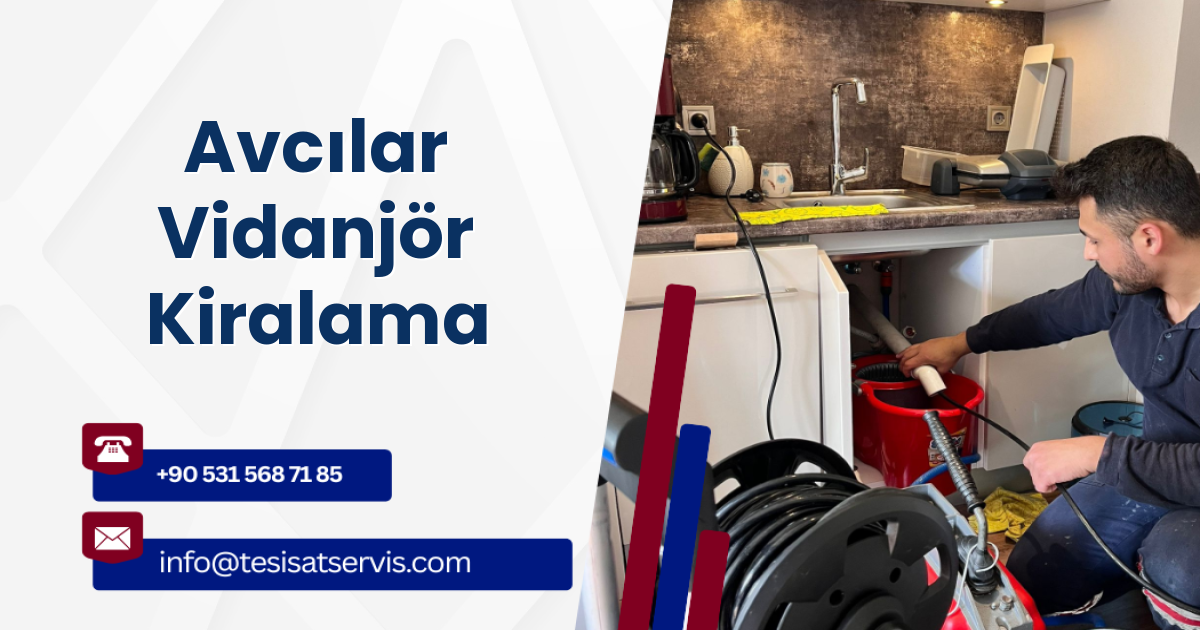 Avcılar Vidanjör Kiralama