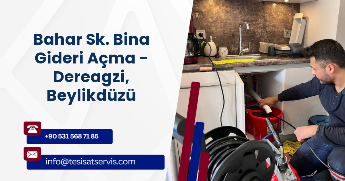 Bahar Sk. Bina Gideri Açma - Dereagzi, Beylikdüzü