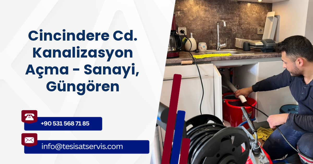 Cincindere Cd. Kanalizasyon Açma - Sanayi, Güngören