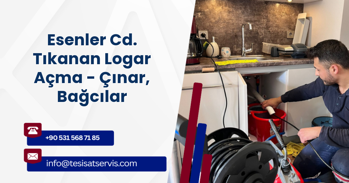 Esenler Cd. Tıkanan Logar Açma - Çınar, Bağcılar
