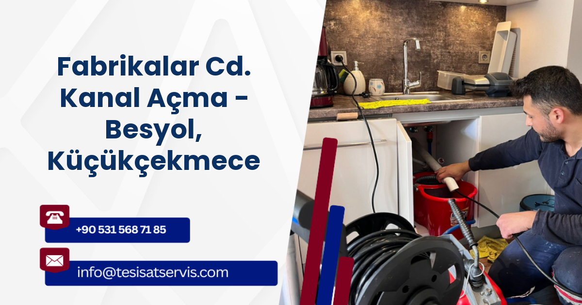 Fabrikalar Cd. Kanal Açma - Besyol, Küçükçekmece