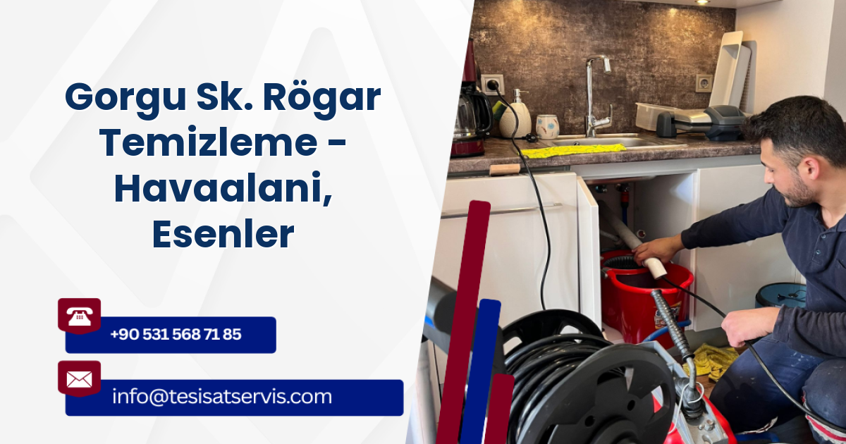 Gorgu Sk. Rögar Temizleme - Havaalani, Esenler