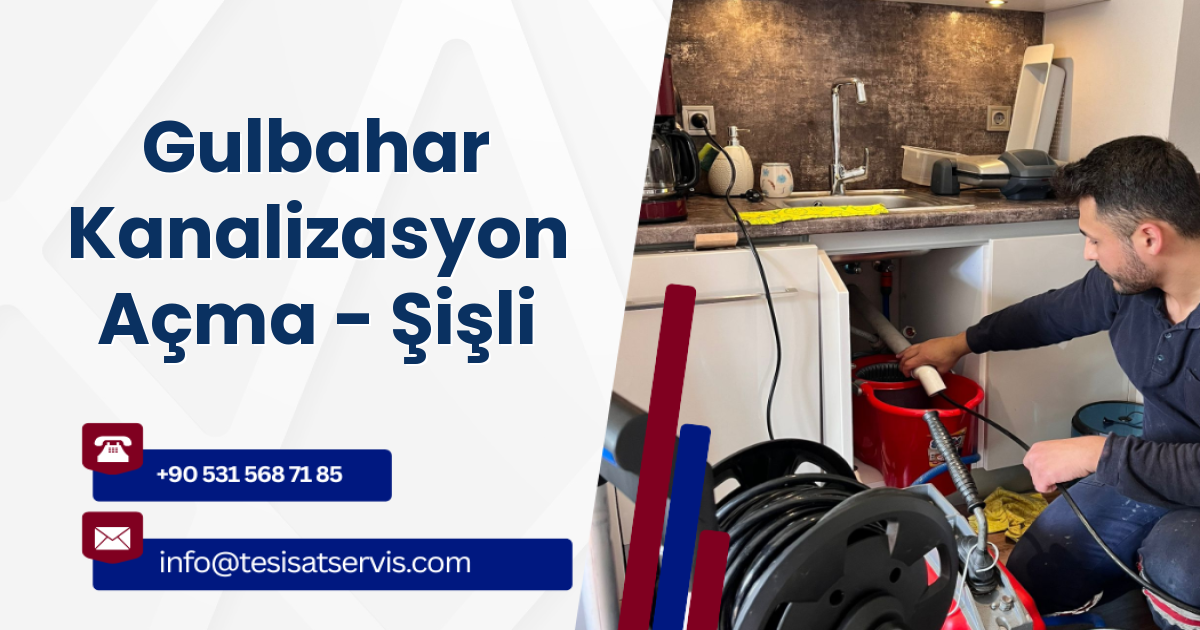Gulbahar Kanalizasyon Açma - Şişli