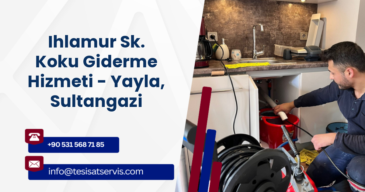 Ihlamur Sk. Koku Giderme Hizmeti - Yayla, Sultangazi