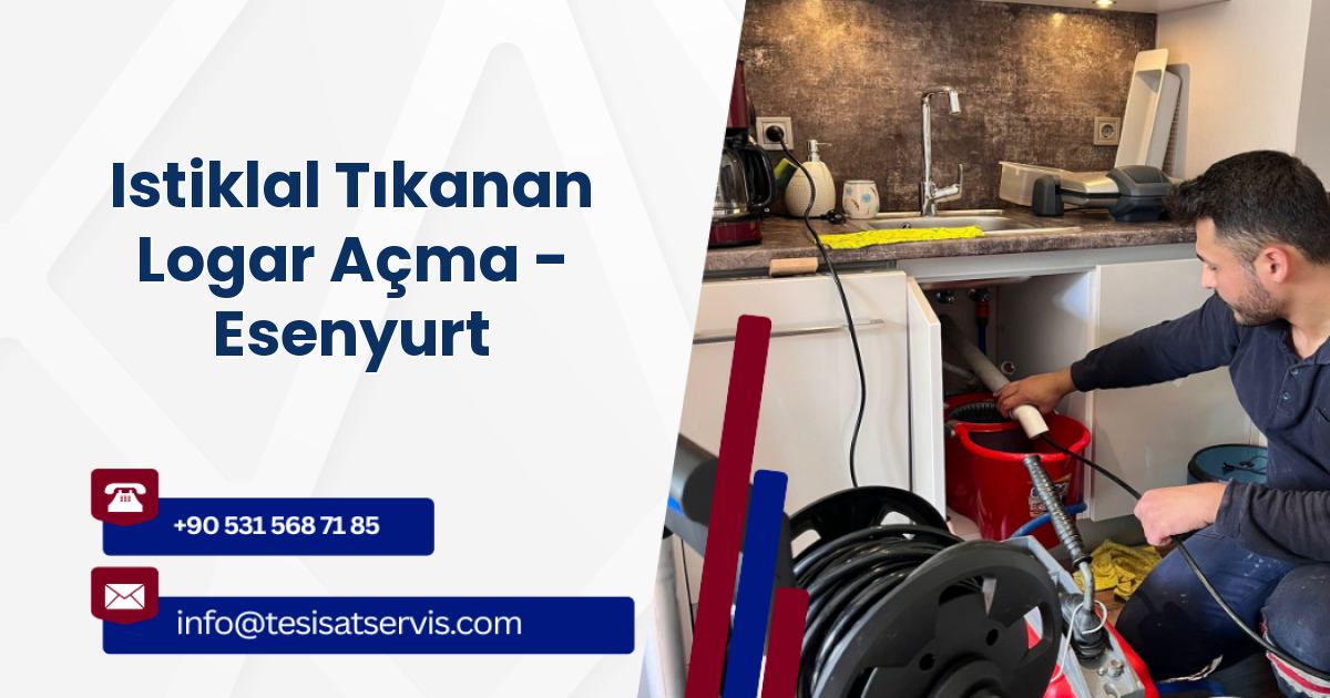 Istiklal Tıkanan Logar Açma - Esenyurt