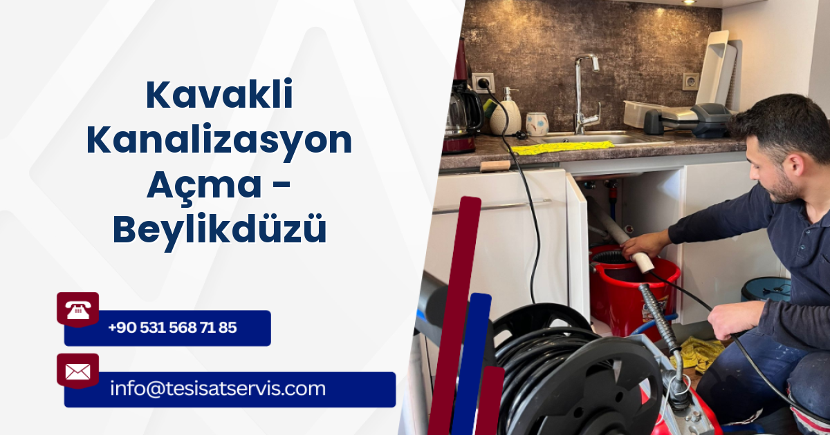 Kavakli Kanalizasyon Açma - Beylikdüzü