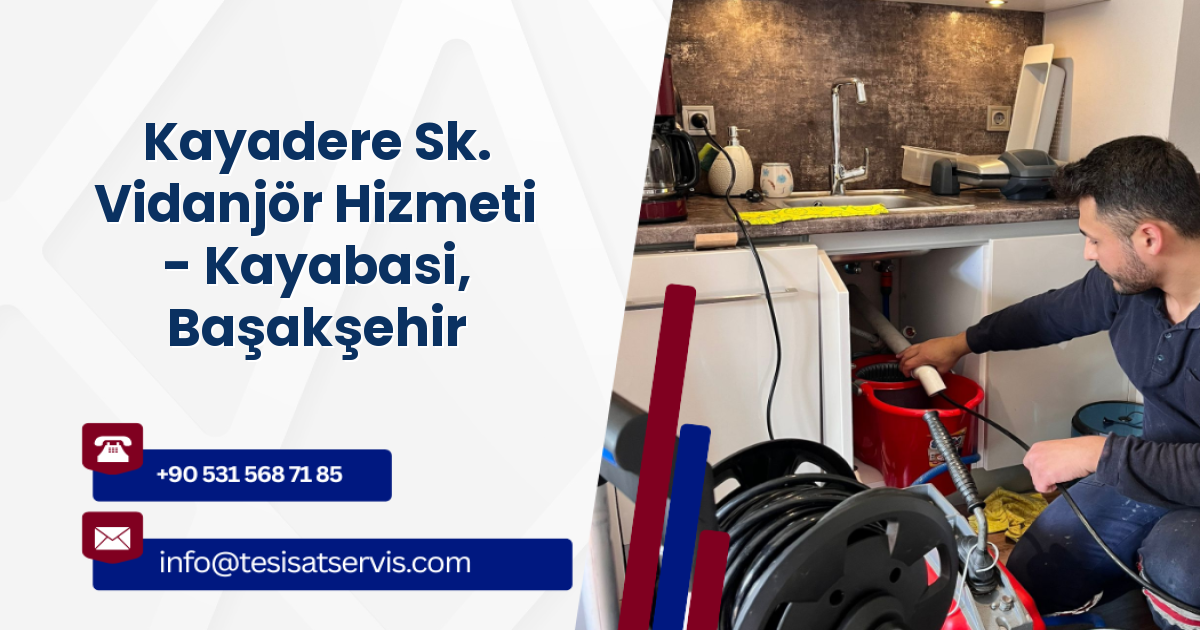 Kayadere Sk. Vidanjör Hizmeti - Kayabasi, Başakşehir