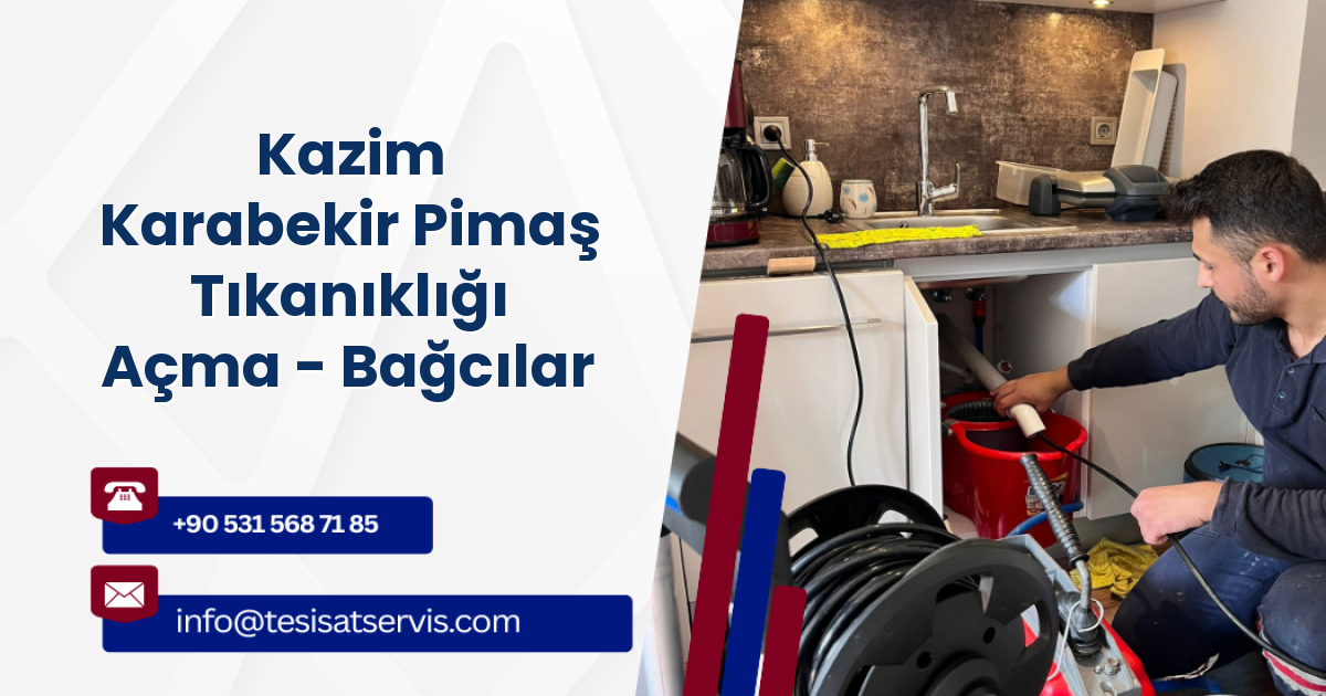 Kazim Karabekir Pimaş Tıkanıklığı Açma - Bağcılar