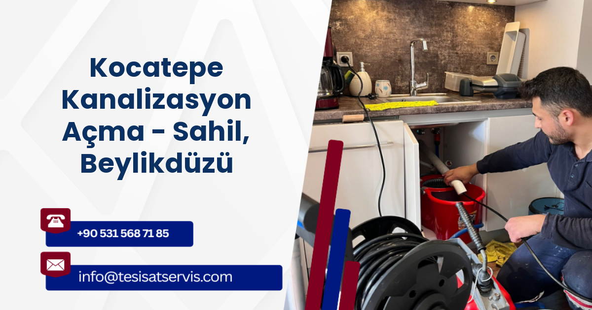 Kocatepe Kanalizasyon Açma - Sahil, Beylikdüzü