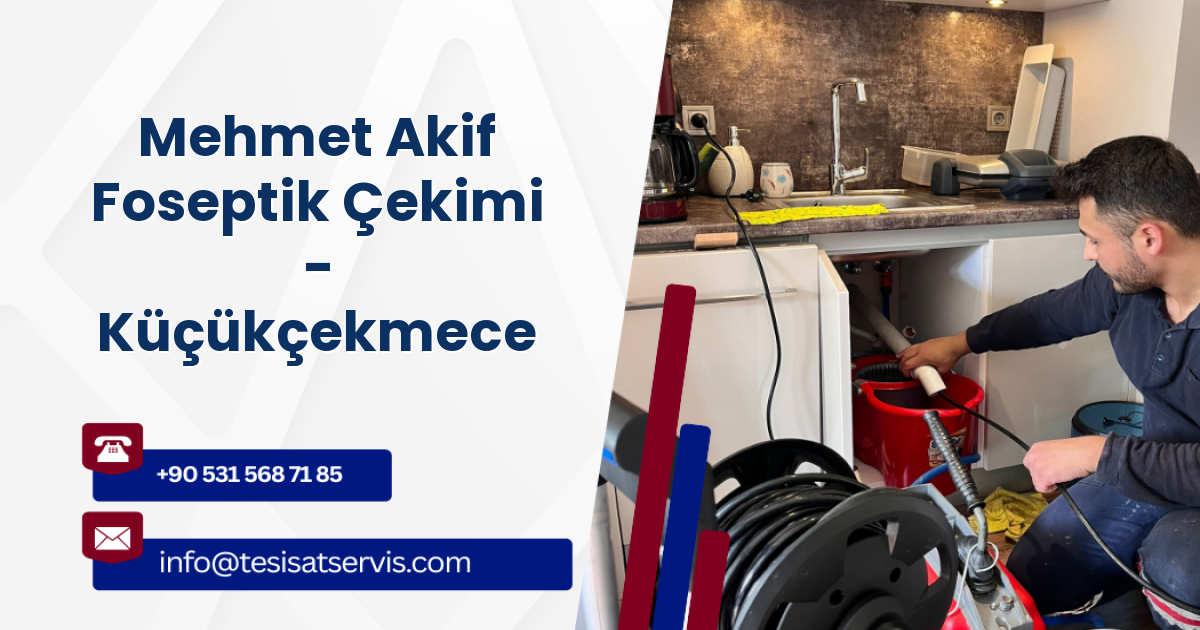 Mehmet Akif Foseptik Çekimi - Küçükçekmece