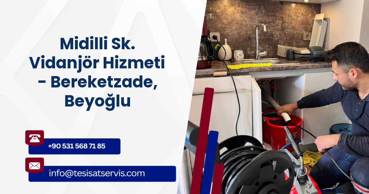 Midilli Sk. Vidanjör Hizmeti - Bereketzade, Beyoğlu