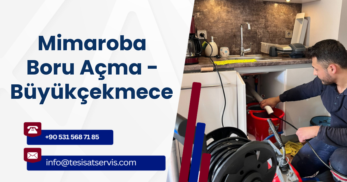 Mimaroba Boru Açma - Büyükçekmece
