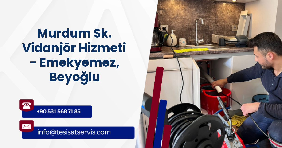 Murdum Sk. Vidanjör Hizmeti - Emekyemez, Beyoğlu