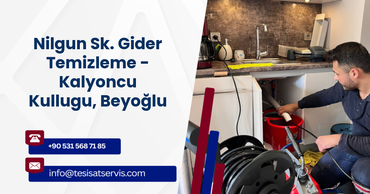 Nilgun Sk. Gider Temizleme - Kalyoncu Kullugu, Beyoğlu