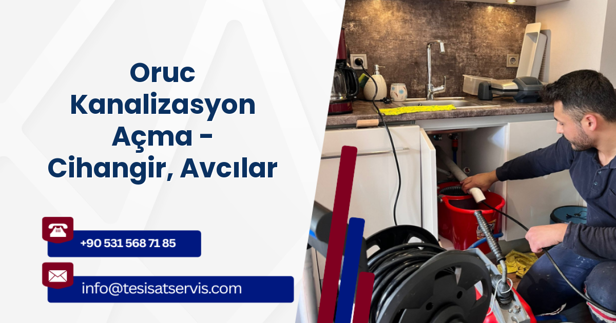 Oruc Kanalizasyon Açma - Cihangir, Avcılar