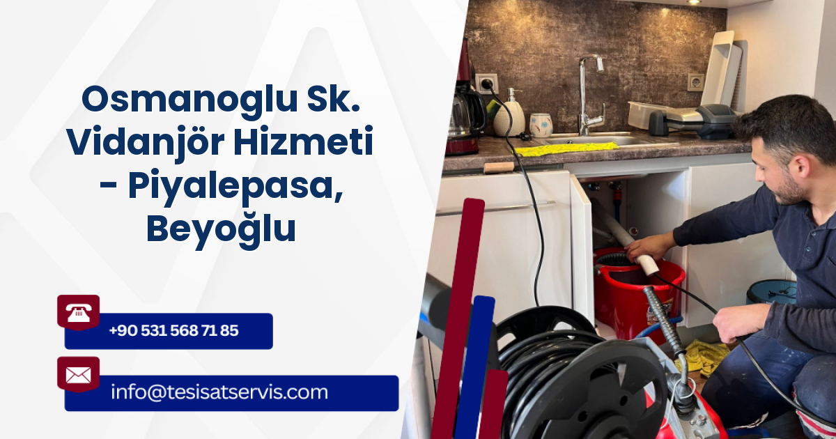 Osmanoglu Sk. Vidanjör Hizmeti - Piyalepasa, Beyoğlu