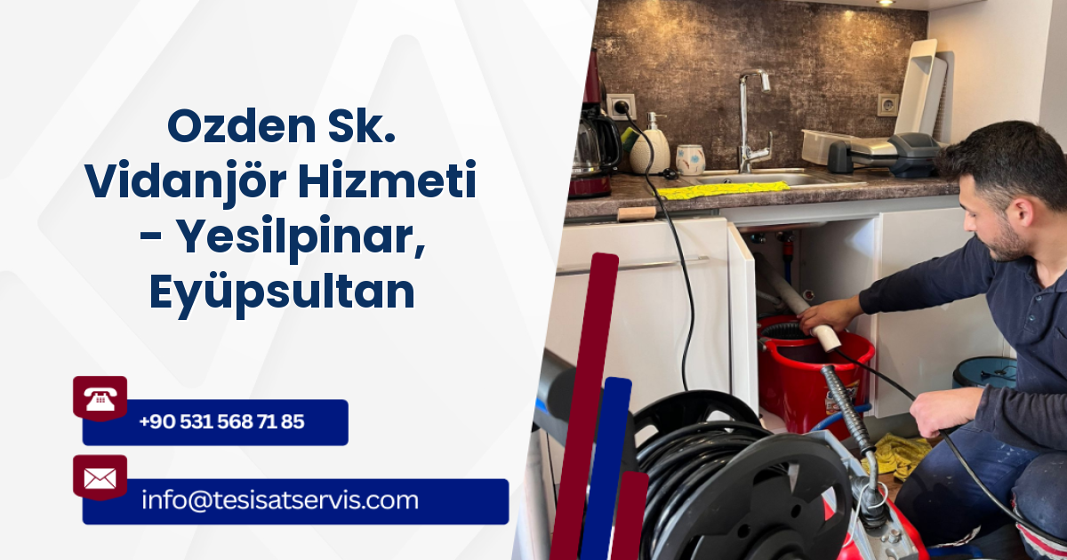 Ozden Sk. Vidanjör Hizmeti - Yesilpinar, Eyüpsultan