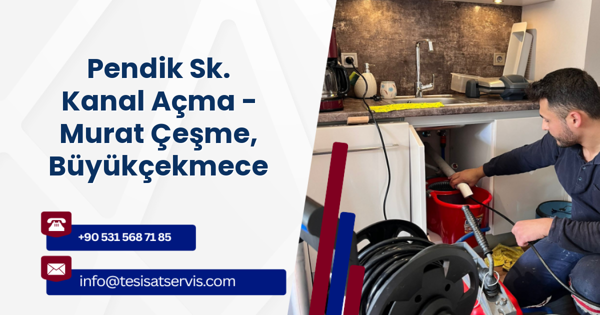 Pendik Sk. Kanal Açma - Murat Çeşme, Büyükçekmece