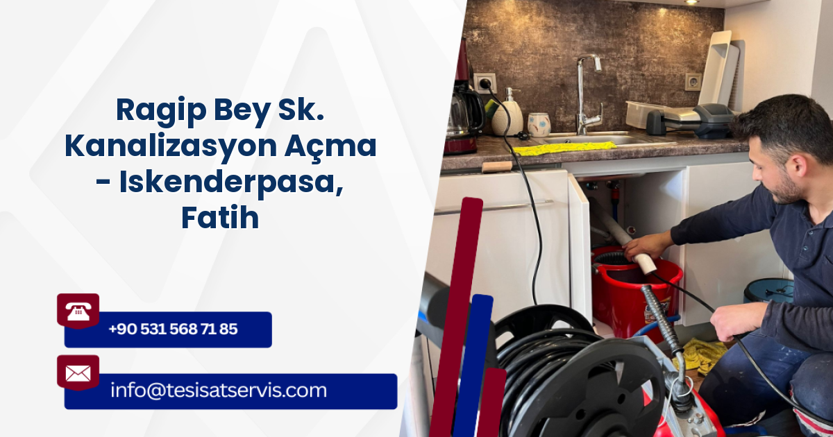 Ragip Bey Sk. Kanalizasyon Açma - Iskenderpasa, Fatih