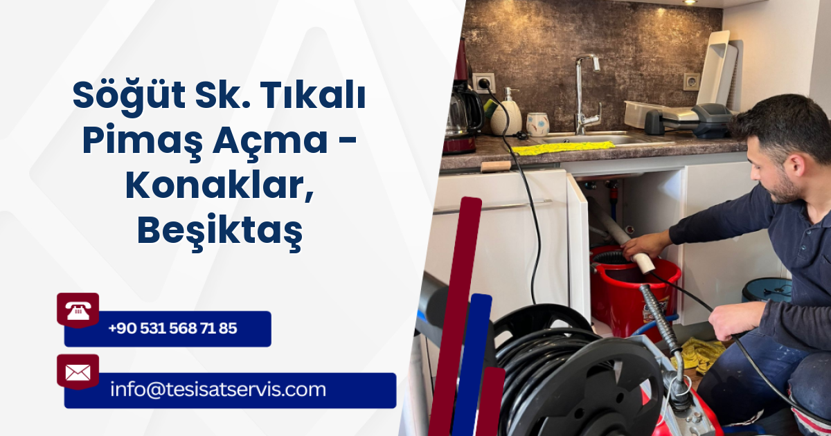 Söğüt Sk. Tıkalı Pimaş Açma - Konaklar, Beşiktaş
