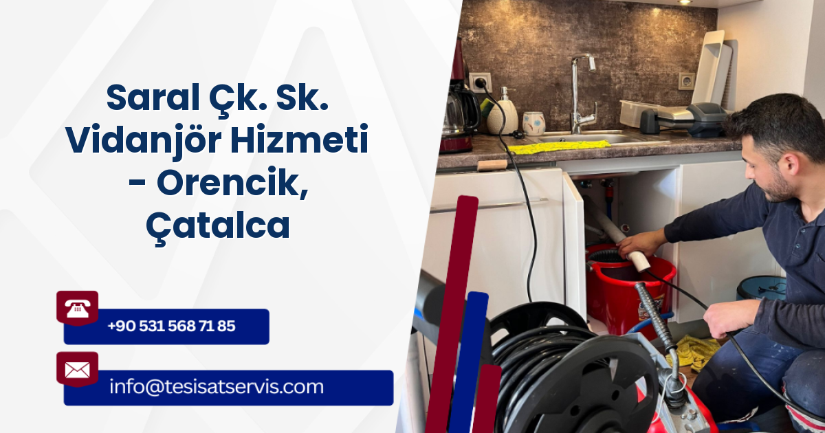Saral Çk. Sk. Vidanjör Hizmeti - Orencik, Çatalca