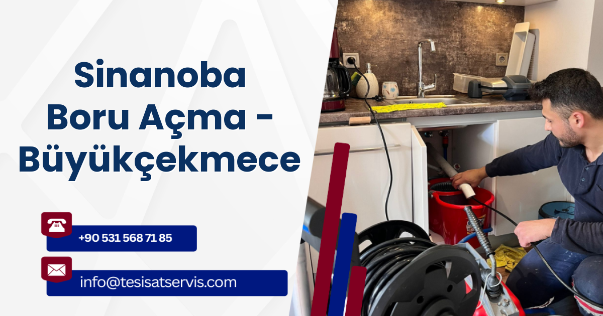 Sinanoba Boru Açma - Büyükçekmece