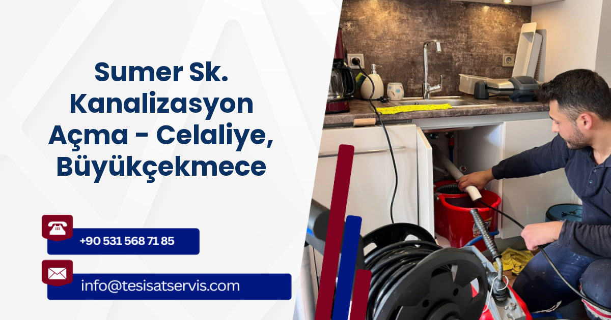Sumer Sk. Kanalizasyon Açma - Celaliye, Büyükçekmece