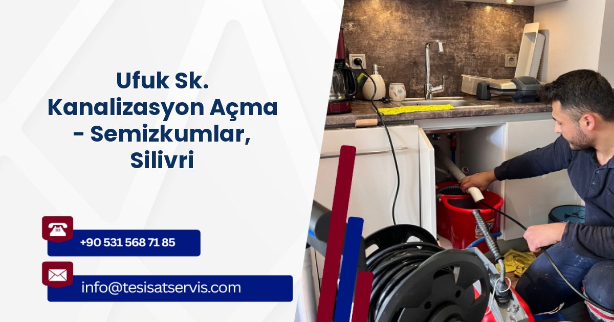 Ufuk Sk. Kanalizasyon Açma - Semizkumlar, Silivri