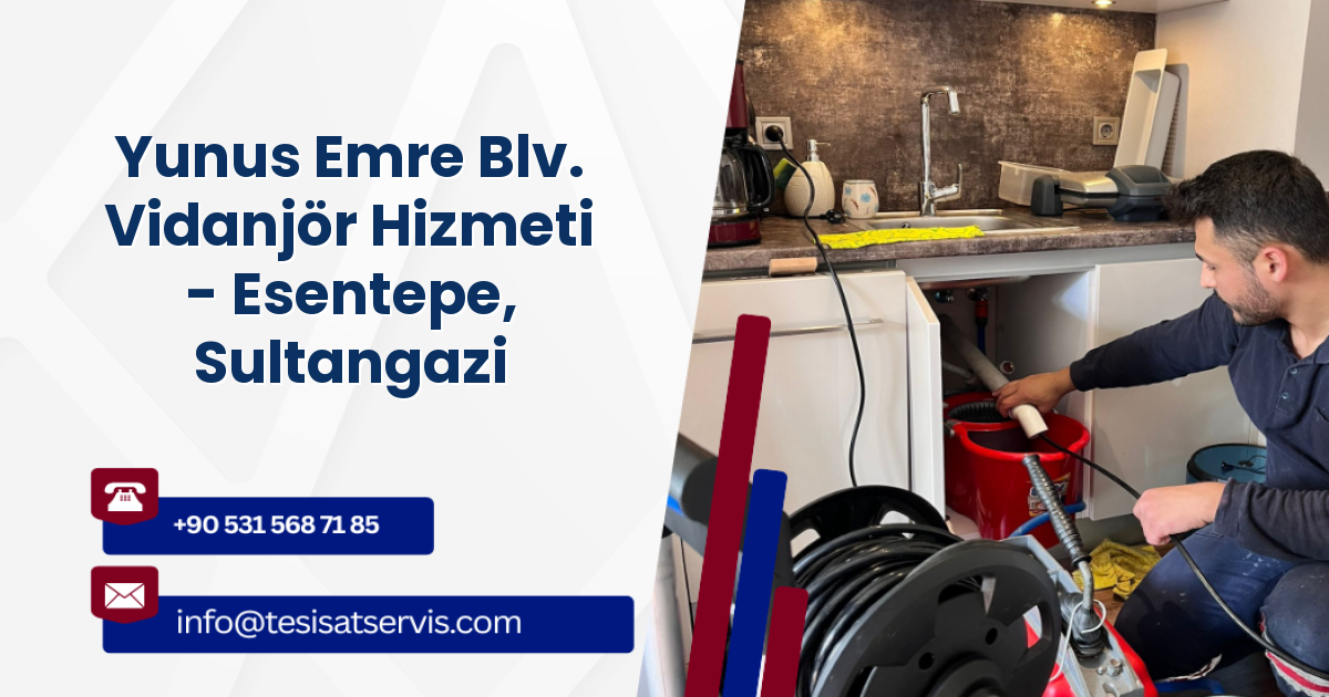 Yunus Emre Blv. Vidanjör Hizmeti - Esentepe, Sultangazi