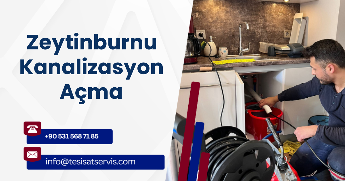 Zeytinburnu Kanalizasyon Açma