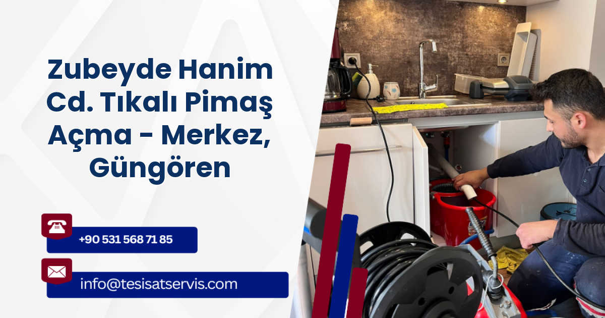 Zubeyde Hanim Cd. Tıkalı Pimaş Açma - Merkez, Güngören